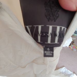 Vera Wang ankle length wedding gown